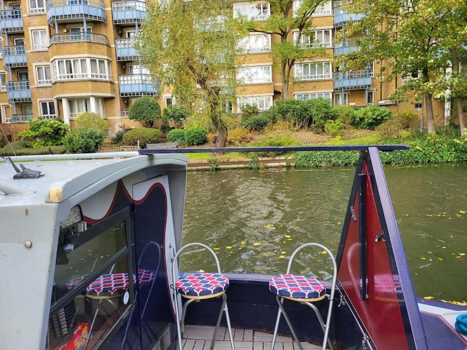 فندق Comfy Canal Boat In Little Venice For Family & Friends لندن المظهر الخارجي الصورة